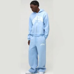 Oversized Boxy Official Zip Through Hooded Tracksuit